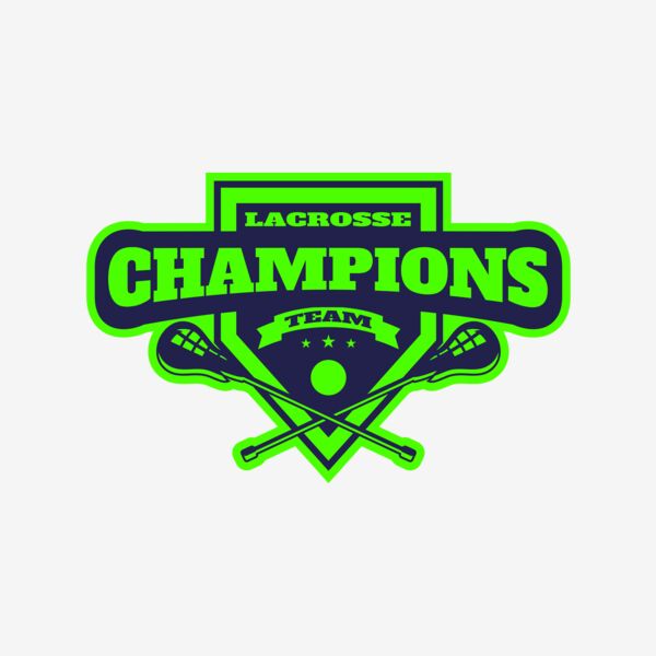 Champions Lacrosse Team Logo Template	 Thumbnail
