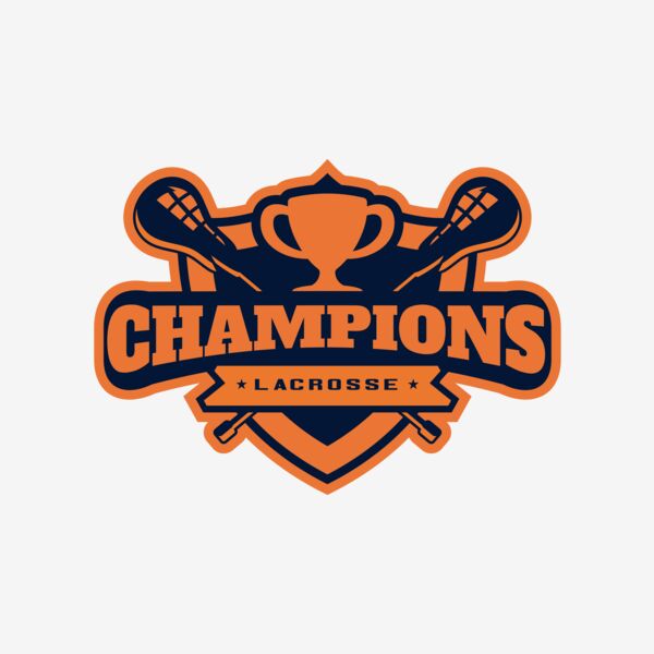 Champions Lacrosse Logo Template Thumbnail