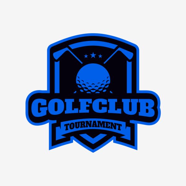Golf Club Tournament logo template 03 Thumbnail