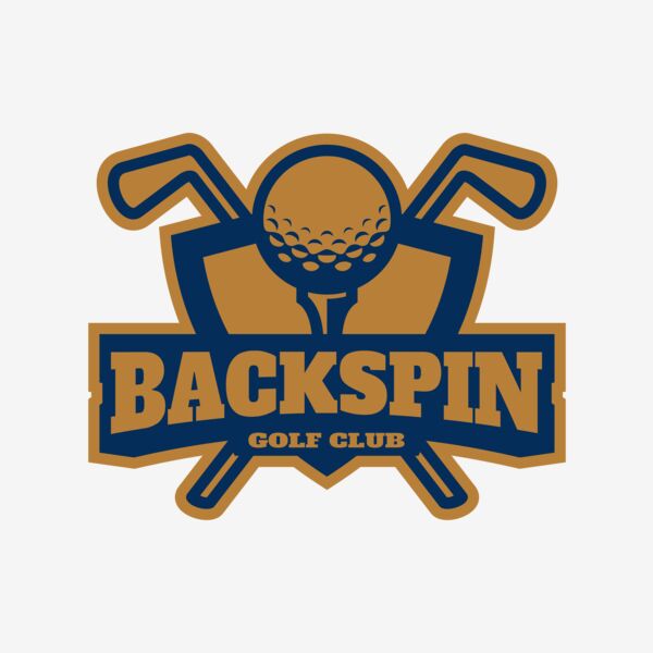 Backspin Golf Club logo template Thumbnail
