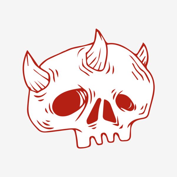 Elements Skulls logo template 28 Thumbnail