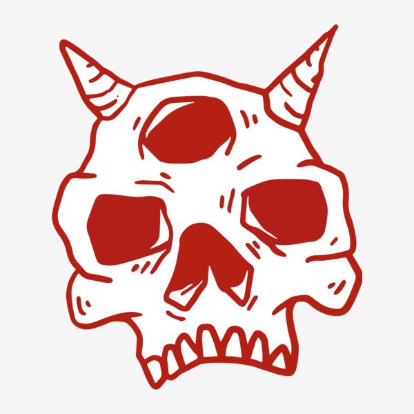 Elements Skulls logo template 90 Thumbnail