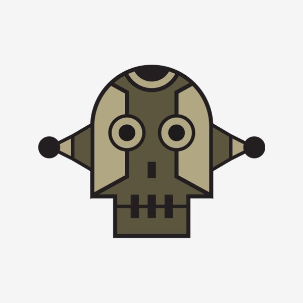 Elements Skulls logo template 150 Thumbnail