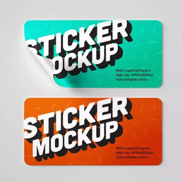 Rectangle stickers Thumbnail