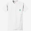 Authentic 100% Cotton T Shirt with Pocket Thumbnail