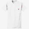 Authentic 100% Cotton T Shirt with Pocket Thumbnail