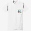 Authentic 100% Cotton T Shirt with Pocket Thumbnail