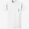 Authentic 100% Cotton T Shirt with Pocket Thumbnail