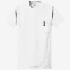 Authentic 100% Cotton T Shirt with Pocket Thumbnail