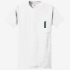 Authentic 100% Cotton T Shirt with Pocket Thumbnail