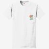 Authentic 100% Cotton T Shirt with Pocket Thumbnail