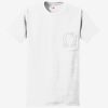 Authentic 100% Cotton T Shirt with Pocket Thumbnail